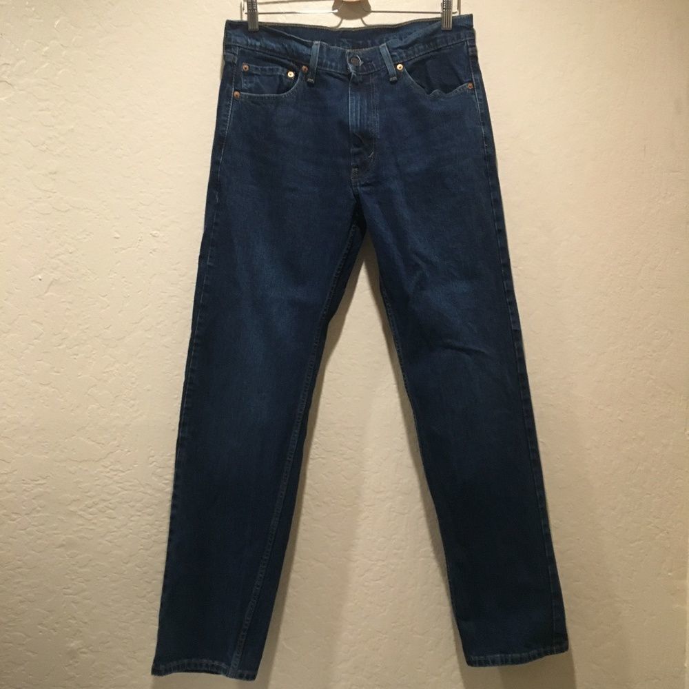 Levi's 505 Regular Fit Straight Leg 33x34 Jeans